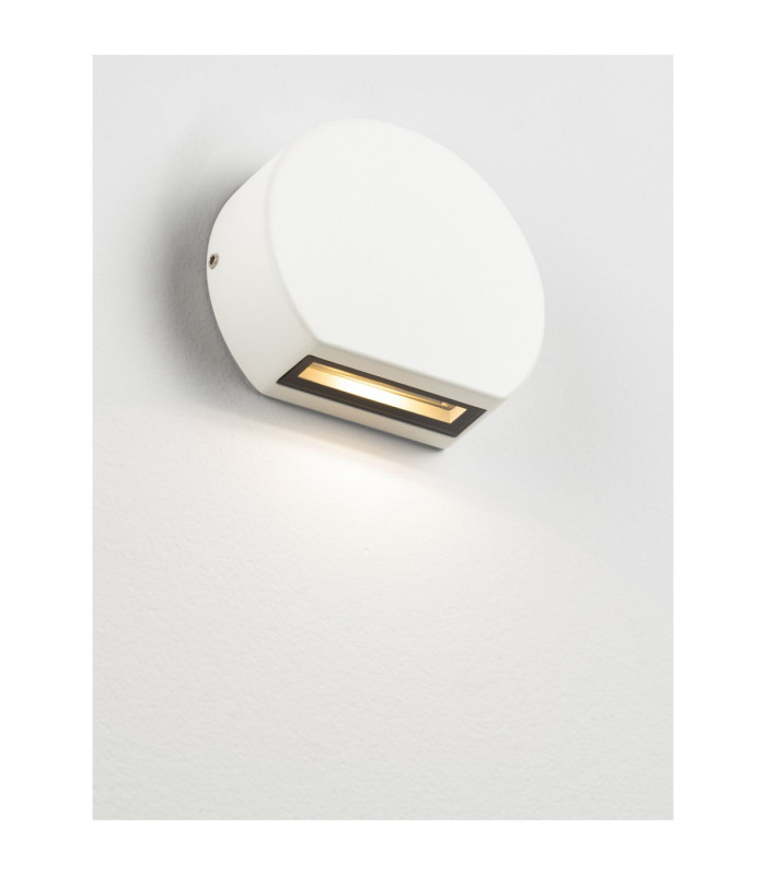 Sango Outdoor Flush Wall Lamp Sandy White LED 4W 102lm IP54 3000K-6