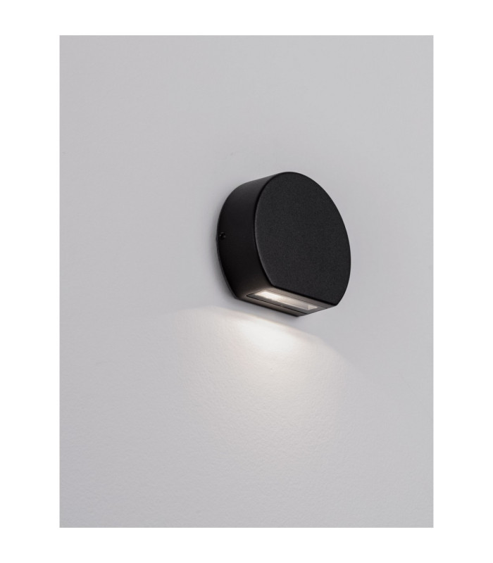 Sango Outdoor Flush Wall Lamp Sandy Black LED 4W 102lm IP54 3000K-5