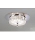 Flush Ceiling Round 6 Light Polished Chrome, Glass, Crystal - 2