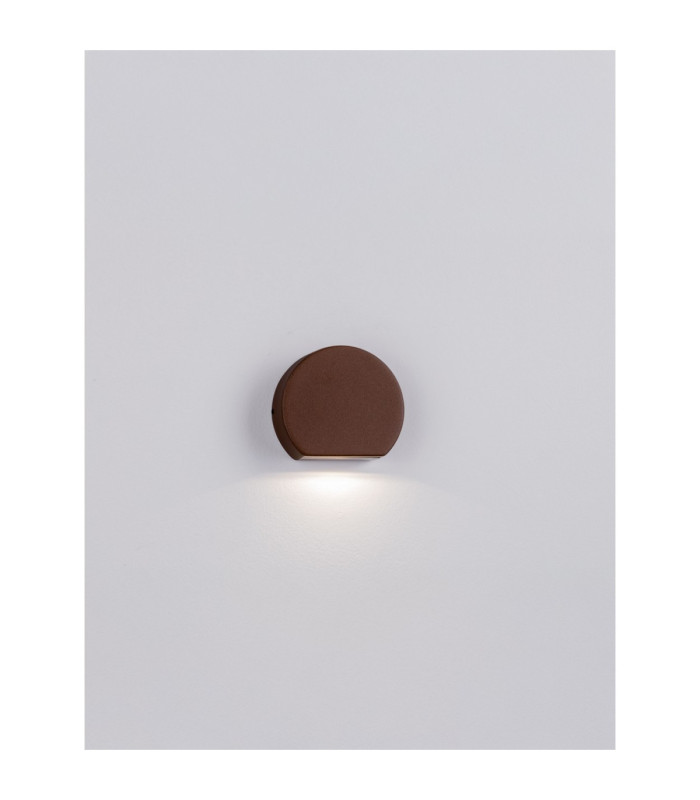 Sango Outdoor Flush Wall Lamp Corten LED 4W 102lm IP54 3000K-4