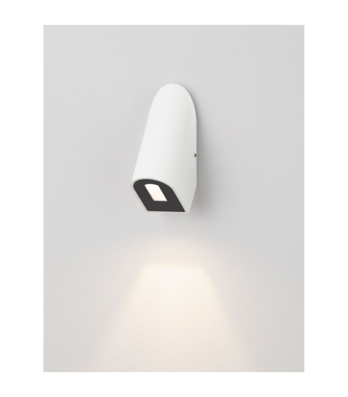 Soren Outdoor Flush Wall Lamp Sandy White LED 3W 144lm IP65 3000K-4