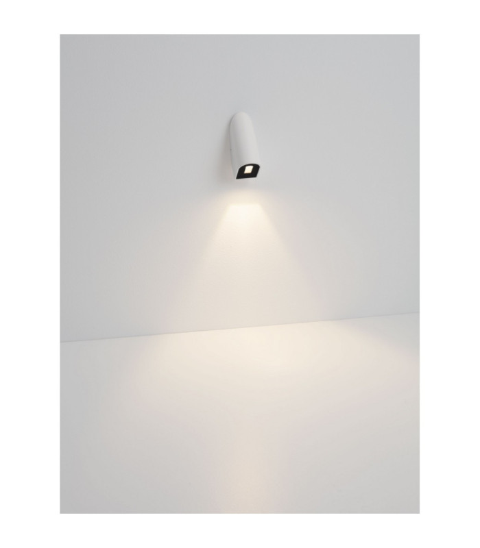 Soren Outdoor Flush Wall Lamp Sandy White LED 3W 144lm IP65 3000K-6