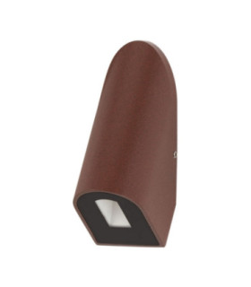 Soren Outdoor Flush Wall Lamp Corten LED 3W 144lm IP65 3000K-1