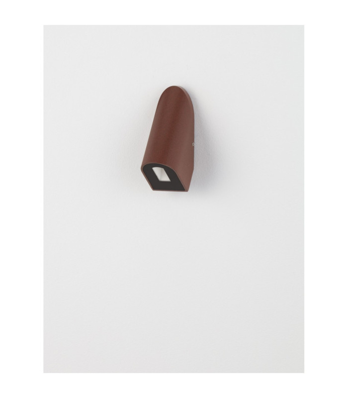 Soren Outdoor Flush Wall Lamp Corten LED 3W 144lm IP65 3000K-3