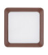 Appia Outdoor Flush Wall Lamp Corten LED 5W 367lm 3000K IP54-1