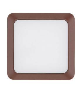 Appia Outdoor Flush Wall Lamp Corten LED 5W 367lm 3000K IP54-1