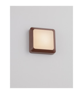 Appia Outdoor Flush Wall Lamp Corten LED 5W 367lm 3000K IP54-2