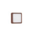 Appia Outdoor Flush Wall Lamp Corten LED 5W 367lm 3000K IP54-3