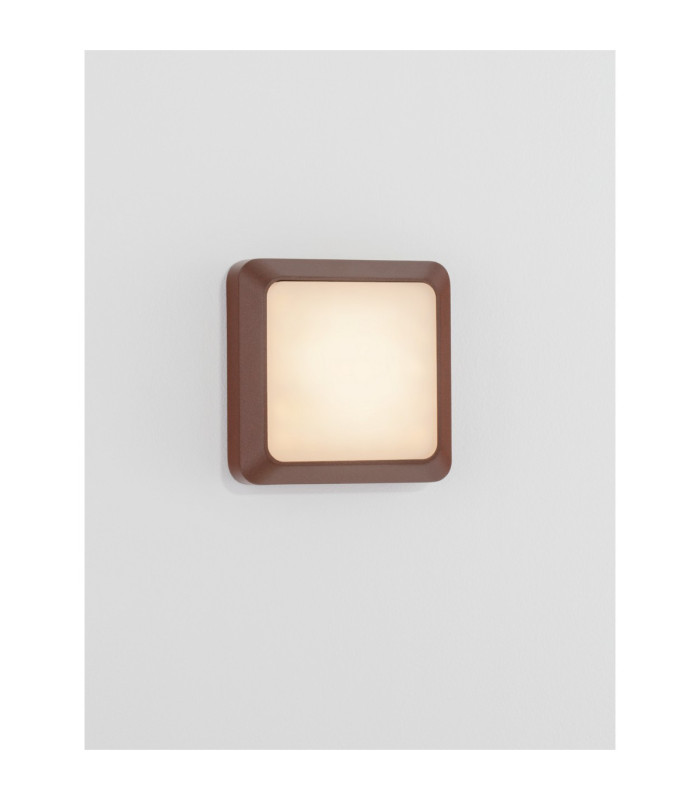 Appia Outdoor Flush Wall Lamp Corten LED 5W 367lm 3000K IP54-5