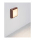 Appia Outdoor Flush Wall Lamp Corten LED 5W 367lm 3000K IP54-7