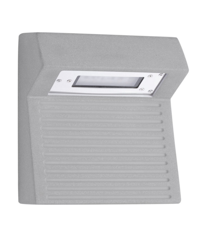 Moris Outdoor Wall Down Lamp Grey LED 8W 418lm 3000K IP65-1