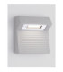 Moris Outdoor Wall Down Lamp Grey LED 8W 418lm 3000K IP65-4