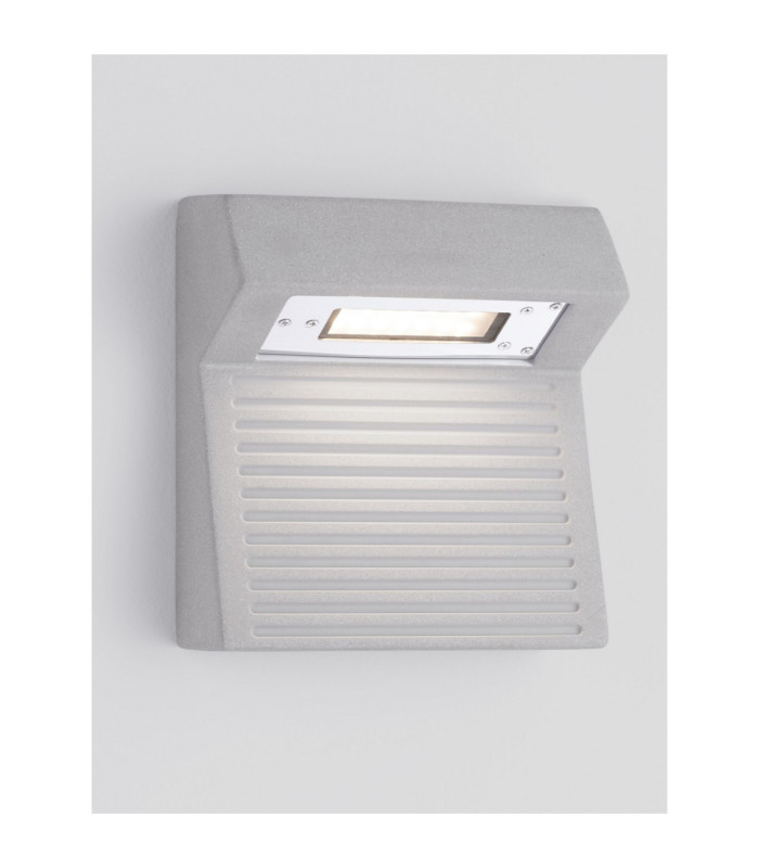 Moris Outdoor Wall Down Lamp Grey LED 8W 418lm 3000K IP65-4