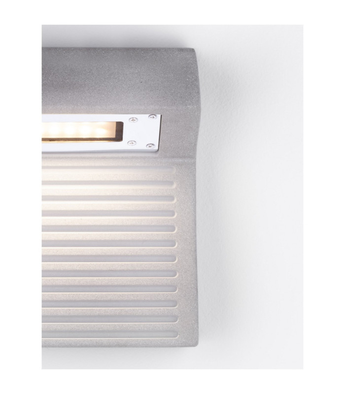 Moris Outdoor Wall Down Lamp Grey LED 8W 418lm 3000K IP65-6