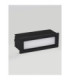 Echo Outdoor Recessed Wall Lamp Sandy Black LED 6W 370lm IP54 3000K-3