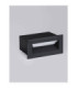 Vivion Outdoor Recessed Wall Lamp Sandy Black LED 1W 29lm IP65 3000K-3
