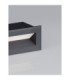 Vivion Outdoor Recessed Wall Lamp Sandy Black LED 1W 29lm IP65 3000K-5