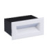 Vivion Outdoor Recessed Wall Lamp Sandy White LED 1W 29lm IP65 3000K-1