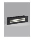 Off Outdoor Recessed Wall Lamp Sandy Black LED 6W 79lm IP65 3000K-4