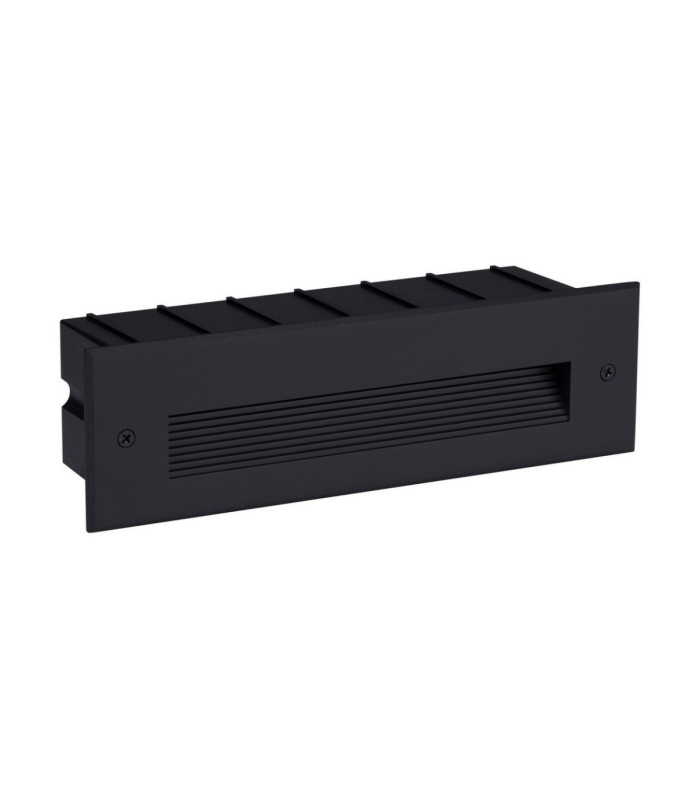 Polka Outdoor Recessed Wall Lamp Sandy Black LED 7W 73lm IP65 3000K-1