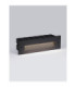 Polka Outdoor Recessed Wall Lamp Sandy Black LED 7W 73lm IP65 3000K-4