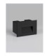 Polka Outdoor Recessed Wall Lamp Sandy Black LED 4W 58lm IP65 3000K-3