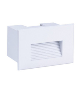 Polka Outdoor Recessed Wall Lamp Sandy White LED 4W 58lm IP65 3000K-1