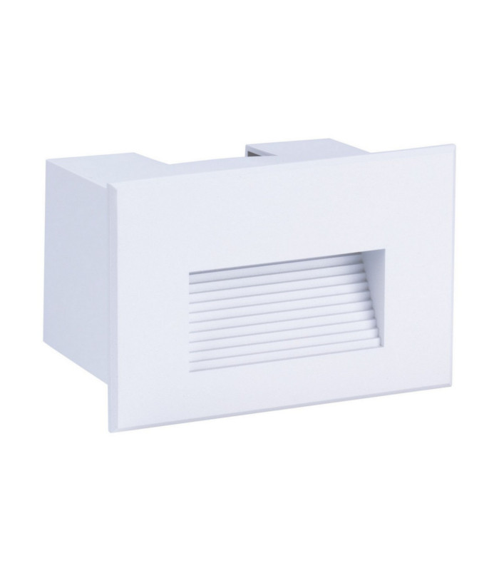 Polka Outdoor Recessed Wall Lamp Sandy White LED 4W 58lm IP65 3000K-1
