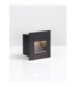 Mono Outdoor Recessed Wall Lamp Sandy Black LED 3W 70lm IP65 3000K-4