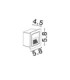 Mono Outdoor Recessed Wall Lamp Sandy Black LED 3W 70lm IP65 3000K-6