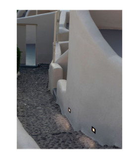 Rudy Outdoor Recessed Wall Lamp Sandy Black LED 3W 203lm IP65 3000K-2