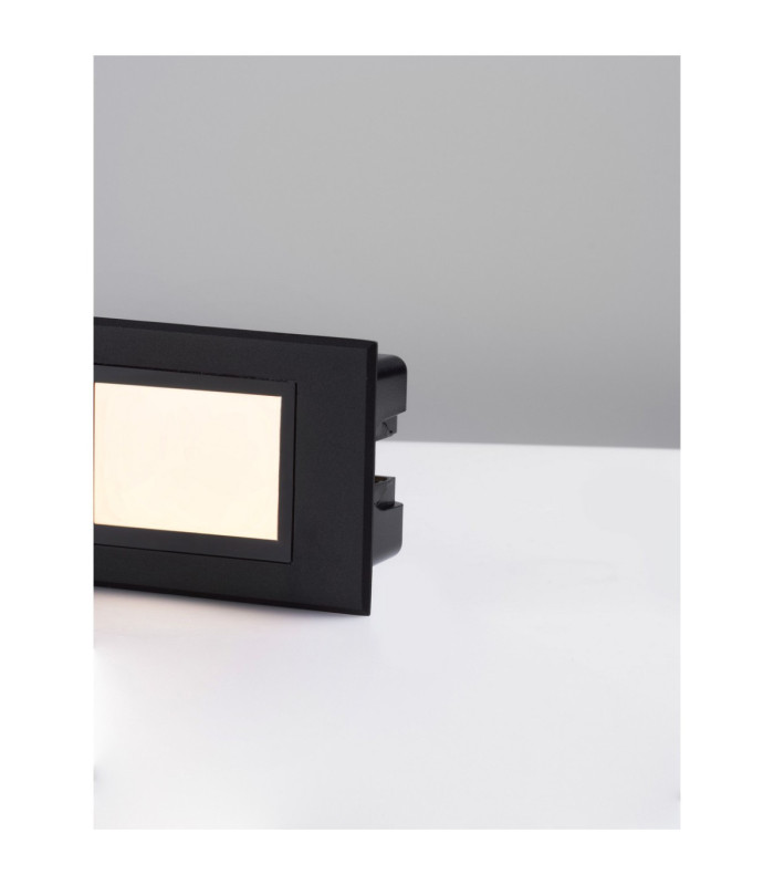 Rudy Outdoor Recessed Wall Lamp Sandy Black LED 3W 203lm IP65 3000K-6