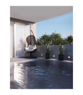 Rudy Outdoor Recessed Wall Lamp Sandy White LED 3W 203lm IP65 3000K-2