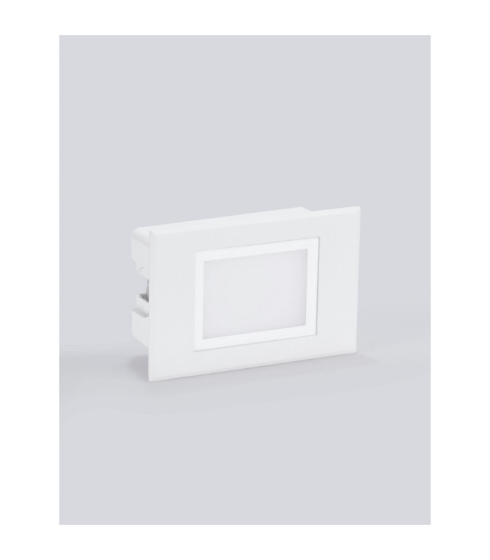 Rudy Outdoor Recessed Wall Lamp Sandy White LED 3W 203lm IP65 3000K-3
