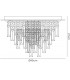 Flush Ceiling Round 6 Light Polished Chrome, Crystal - 3