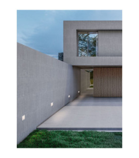Olin Outdoor Recessed Wall Lamp Sandy White LED 3W 186lm IP65 3000K-2