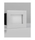 Olin Outdoor Recessed Wall Lamp Sandy White LED 3W 186lm IP65 3000K-3