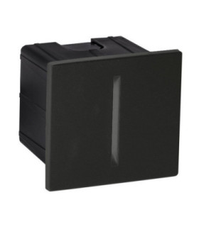 Aizen Square Outdoor Recessed Wall Lamp Dark Anthracite LED 3W 170lm IP65 3000K-1
