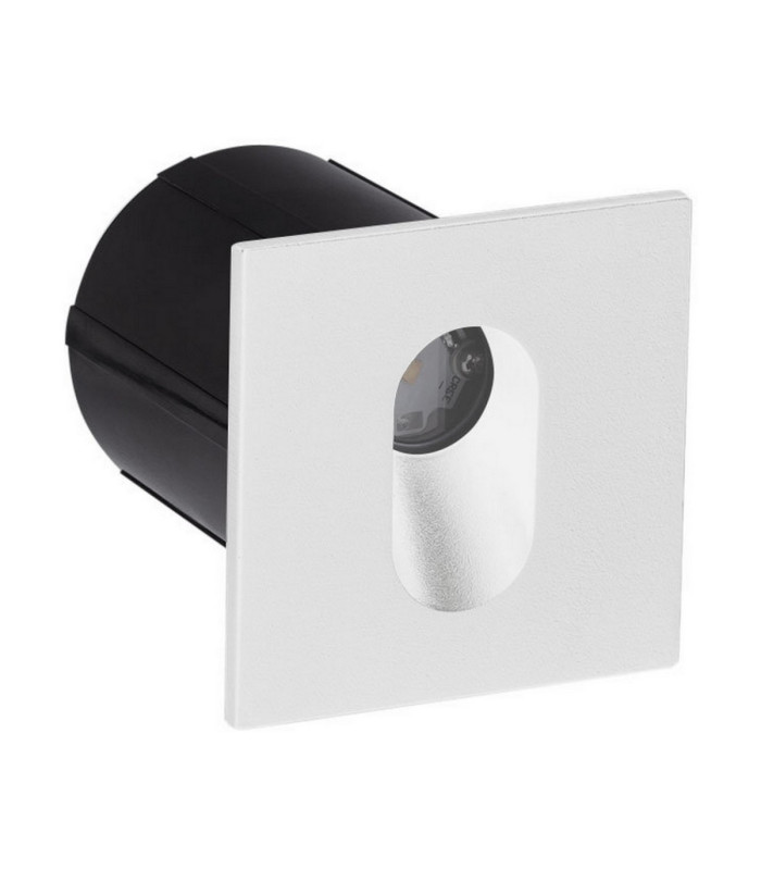 Cael Outdoor Recessed Wall Lamp Sandy White LED 3W 130lm IP65 3000K-1