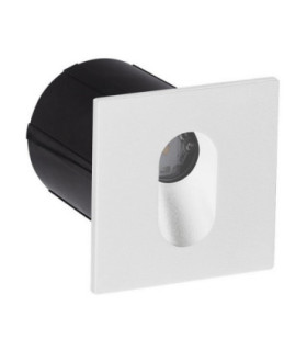 Cael Outdoor Recessed Wall Lamp Sandy White LED 3W 123lm IP65 2700K-1