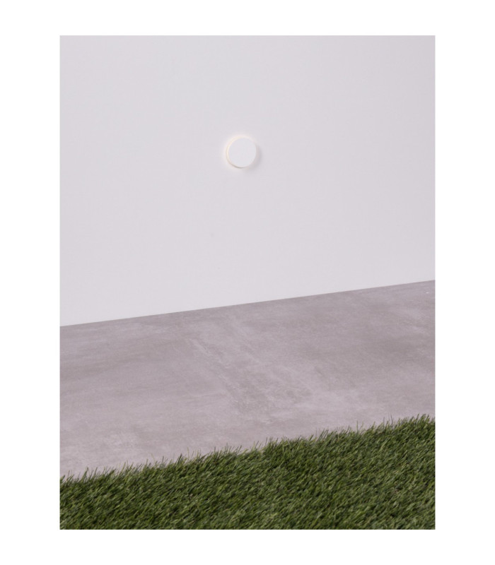 Compo Outdoor Recessed Wall Lamp Sandy White LED 1W 17lm IP67 3000K-5