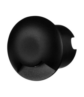 Eris Outdoor Recessed Wall Lamp Sandy Black LED 1W 24lm IP67 3000K-1