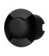 Eris Outdoor Recessed Wall Lamp Sandy Black LED 1W 26lm IP67 3000K-1