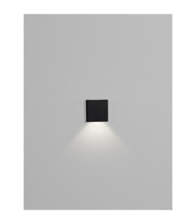 Iko Outdoor Recessed Wall Lamp Sandy Black LED 1W 40lm IP67 3000K-2