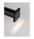 Iko Outdoor Recessed Wall Lamp Sandy Black LED 1W 40lm IP67 3000K-3