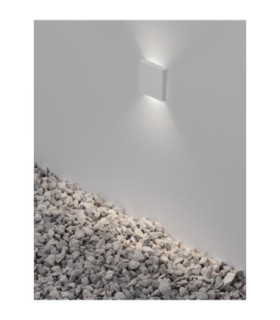 Iko Outdoor Recessed Wall Lamp Sandy White LED 1W 45lm IP67 3000K-2
