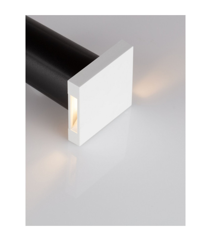 Iko Outdoor Recessed Wall Lamp Sandy White LED 1W 45lm IP67 3000K-4