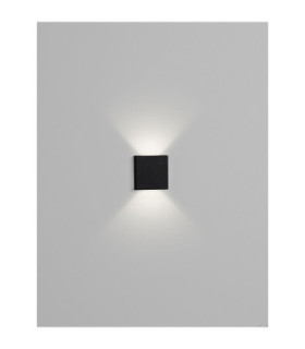 Iko Outdoor Recessed Wall Lamp Sandy Black LED 1W 45lm IP67 3000K-2