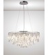 Ceiling Pendant Round 8 Light G9 Polished Chrome, Crystal - 2