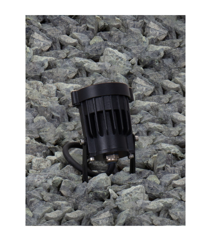 Quick Outdoor Spike Sandy Black LED 10W 697lm IP65 2700K-3